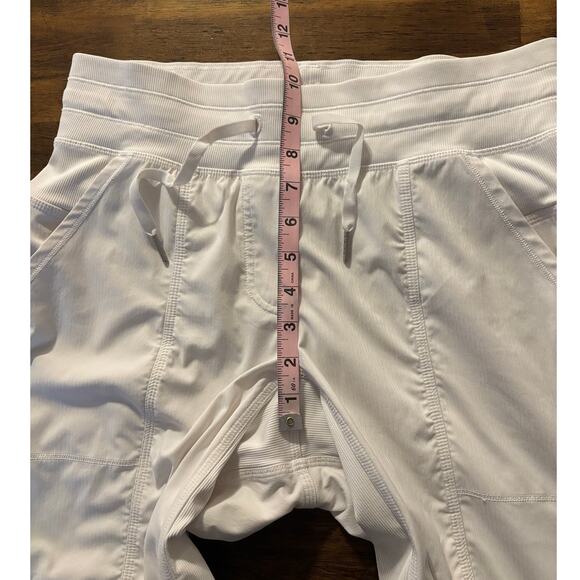 Lululemon Women’s 8 Pants Street To Studio Pull On Drawstring Waist Ruched - Picture 9 of 11